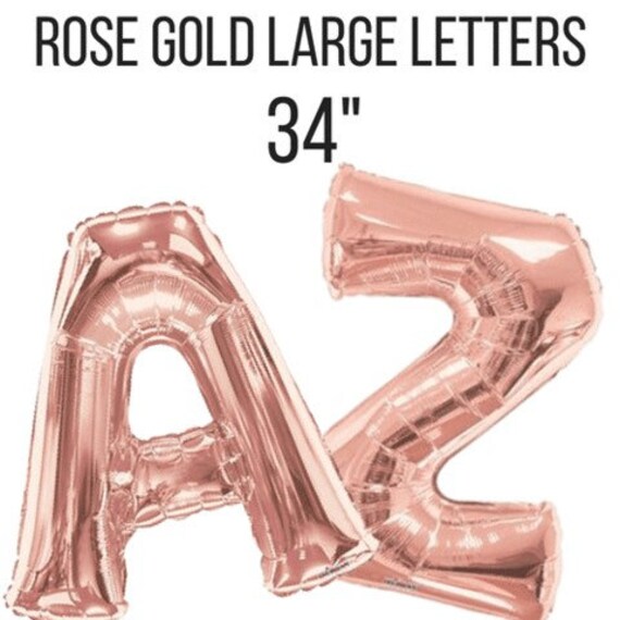where can i buy big letter balloons