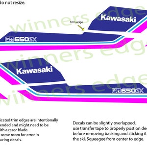 JS650 decal template - downloadable