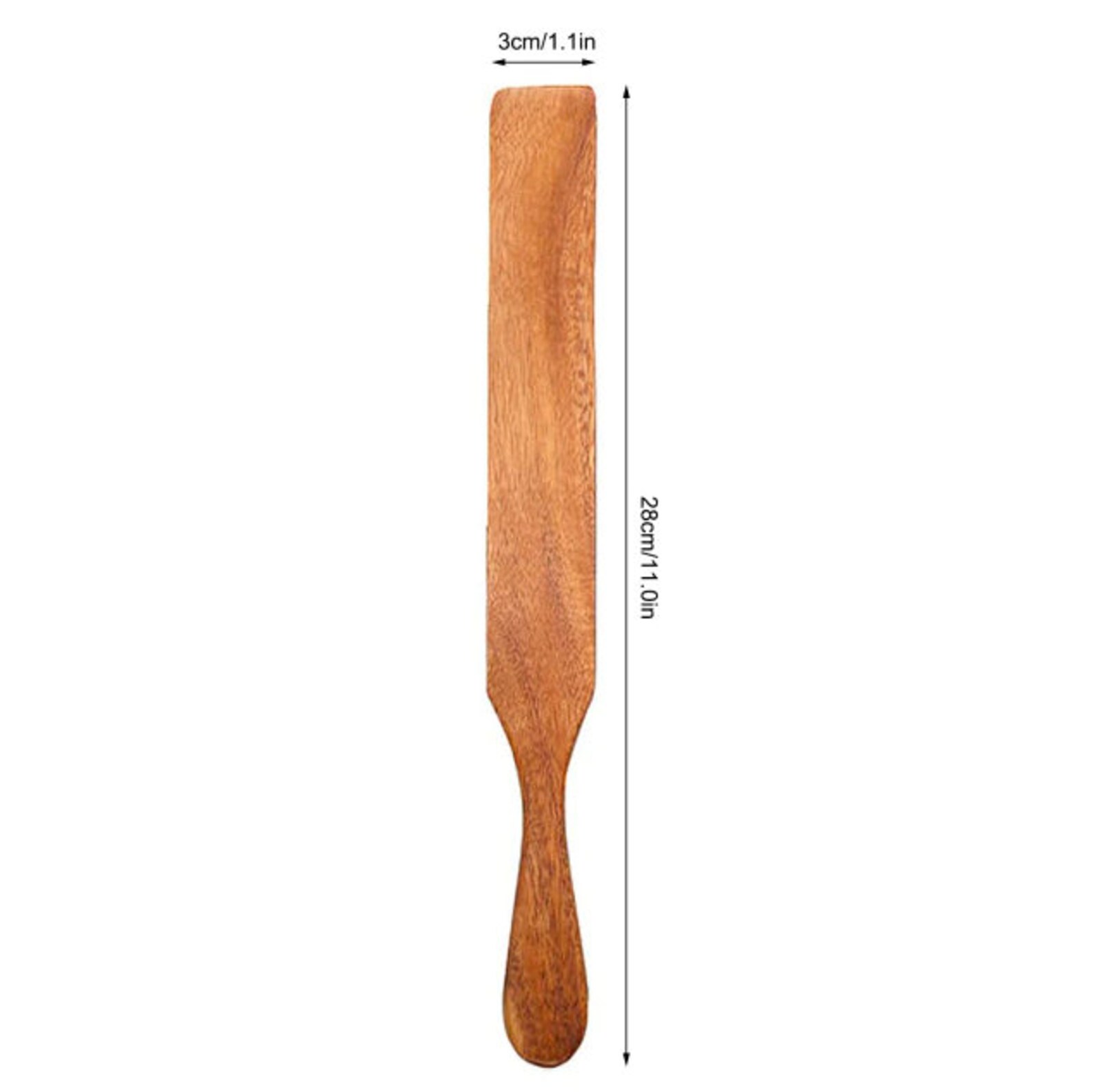 Teak Natural Wood Spatula for Non Stick Pan Wooden Spatula Etsy