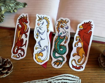 Stickers set or sticker - Medieval Creatures - Set 2
