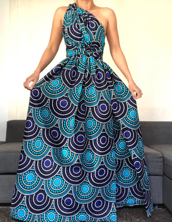 Robe wax bleu deals