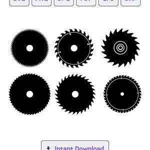 SawBlade SVG Bundle,SawBlade SVG,SawBlade Clipart,Saw Blade Files for Cricut,Saw Blade Cut Files For Silhouette,Saw Blade Vector,Dxf,Png,Eps