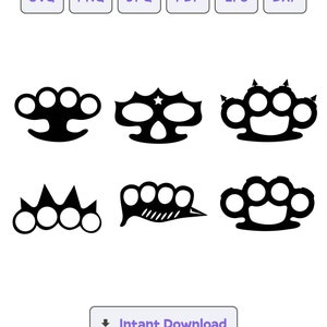 Schlagring Silhouette SVG, svg, dxf, Schlagring eps, Schlagring Cricut, Schlagring Clipart, Silhouette Schnittdatei, Sofort Download