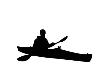 Kayak Silhouette SVG, Svg, Kayak Dxf, Eps, Kayak Cricut, Clipart, Kayak  Silhouette Cut File, Instant Download - Etsy