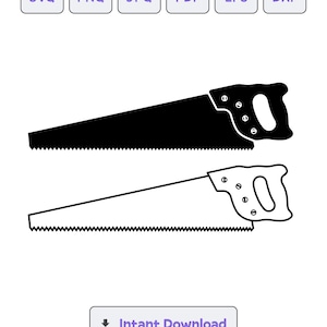 Handsaw SVGFiles,Handsaw Outline SVGFiles,HandSaw Silhouette SVGCutFiles,CarpentersTools SVGVectorFiles,HandsawTool Vector,Handsaw Logofiles