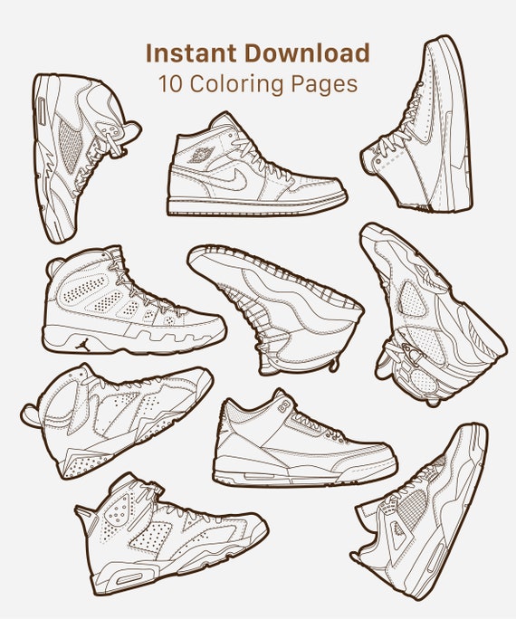 65  Coloring Pages Jordan 1  Best HD