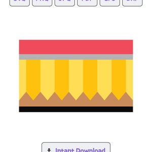 Modelo de copo de lápis SVG, copo de lápis, copo de lápis VectorArt comercial e pessoal para uso-Cricut, Silhueta Cameo, ferro em vinil, png, svg