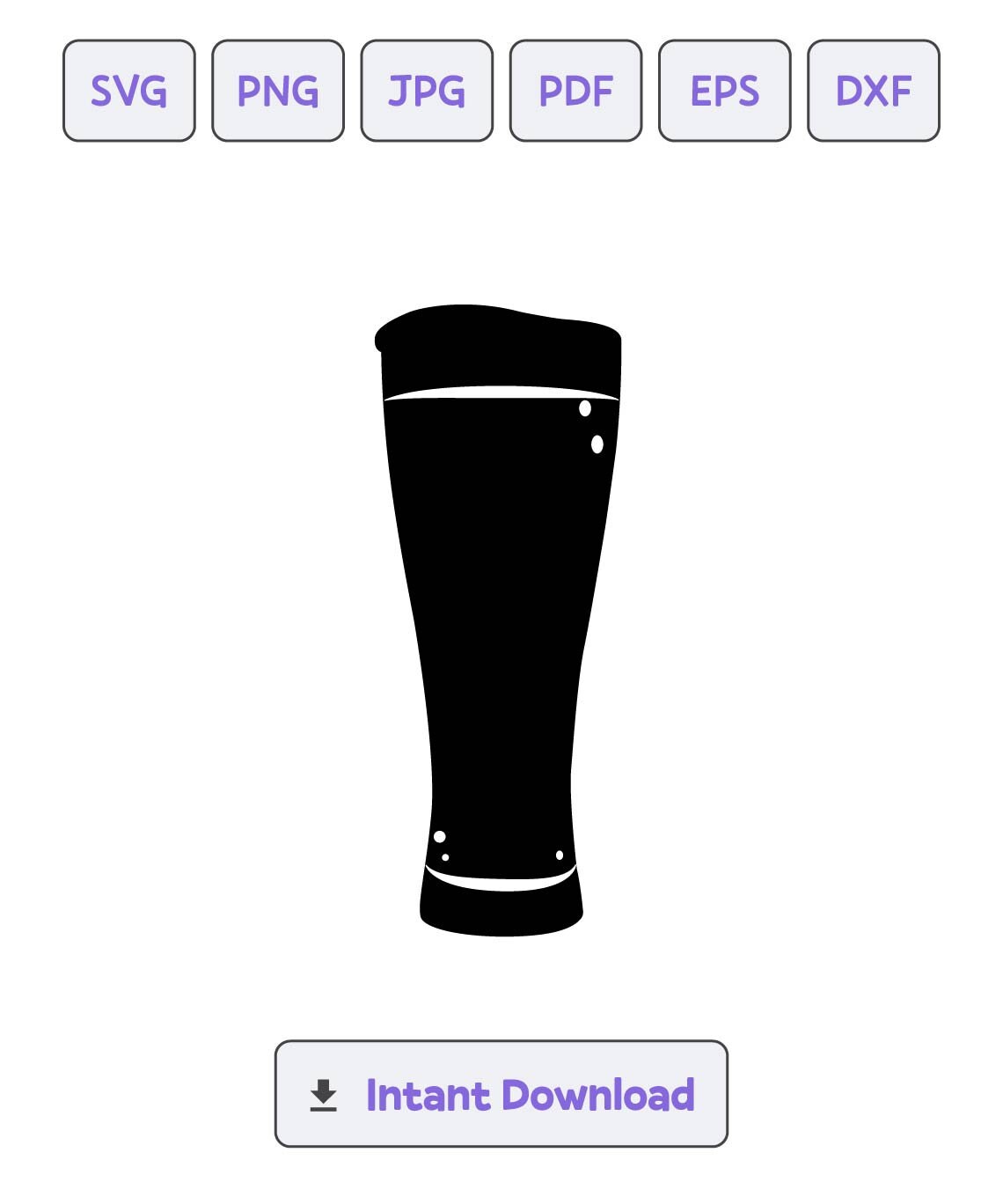 Beer Mug / Svg / Png / Dxf / Cricut / Beer Mug Silhouette / Etsy