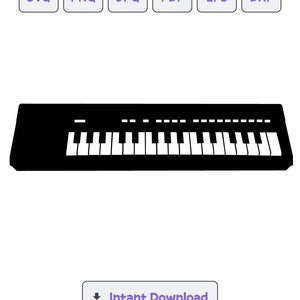 Keyboard SVG, PNG, eps -Keyboard Silhouette | Digital Download | Keyboard  SVG, Svg, Keyboard png, Keyboard Silhouette