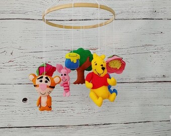 Winnie The Pooh Mobile Etsy
