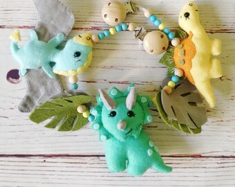dinosaur pram toy
