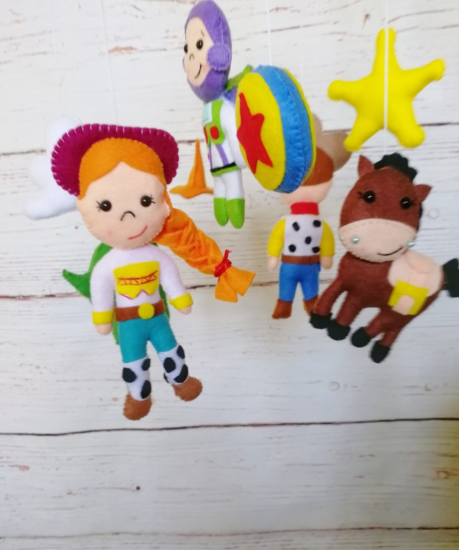 Toy Story Baby Crib Mobile Toy Story Personalized Bedding Etsy