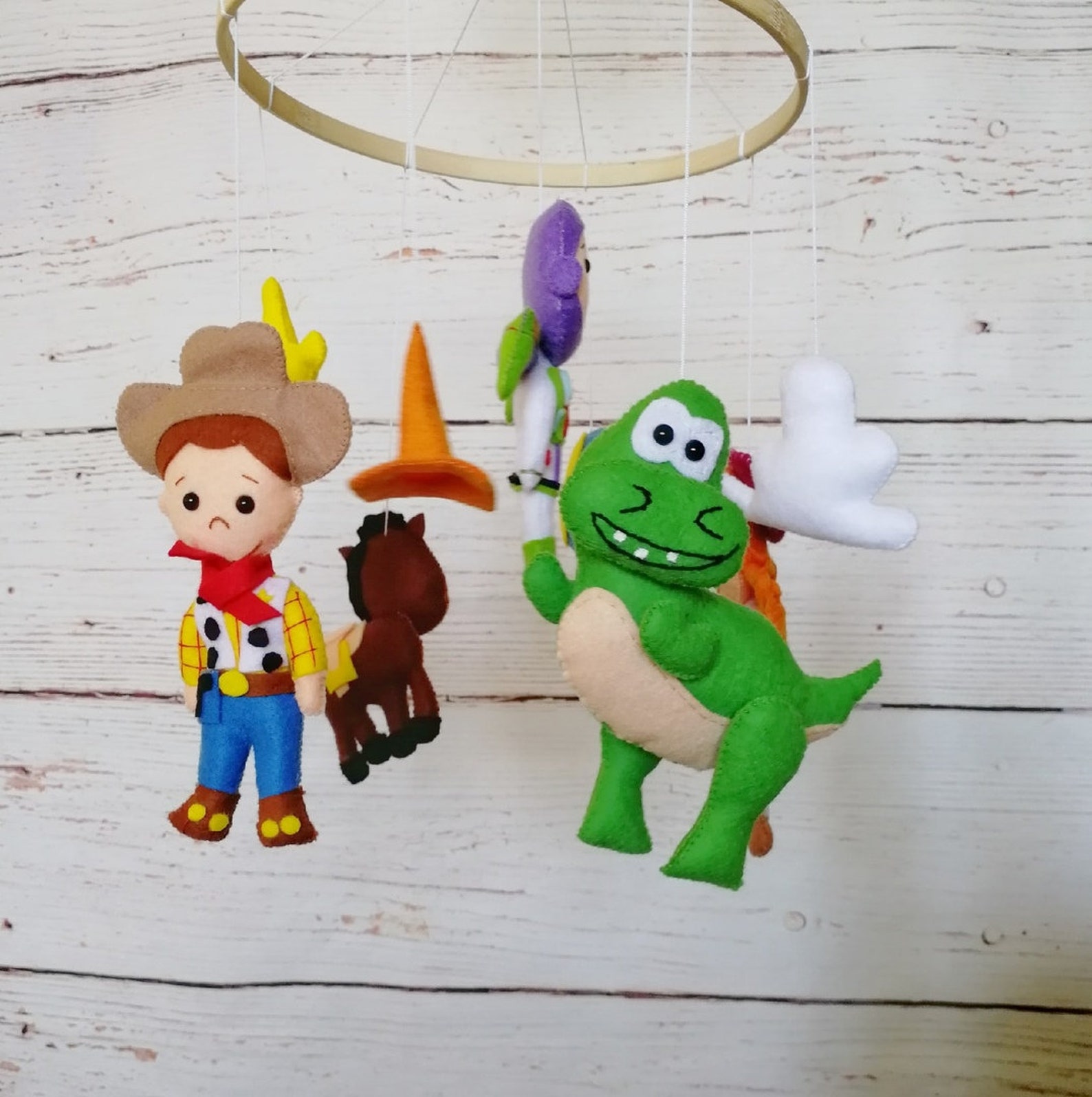 Toy Story Baby Crib Mobile Toy Story Personalized Bedding Etsy
