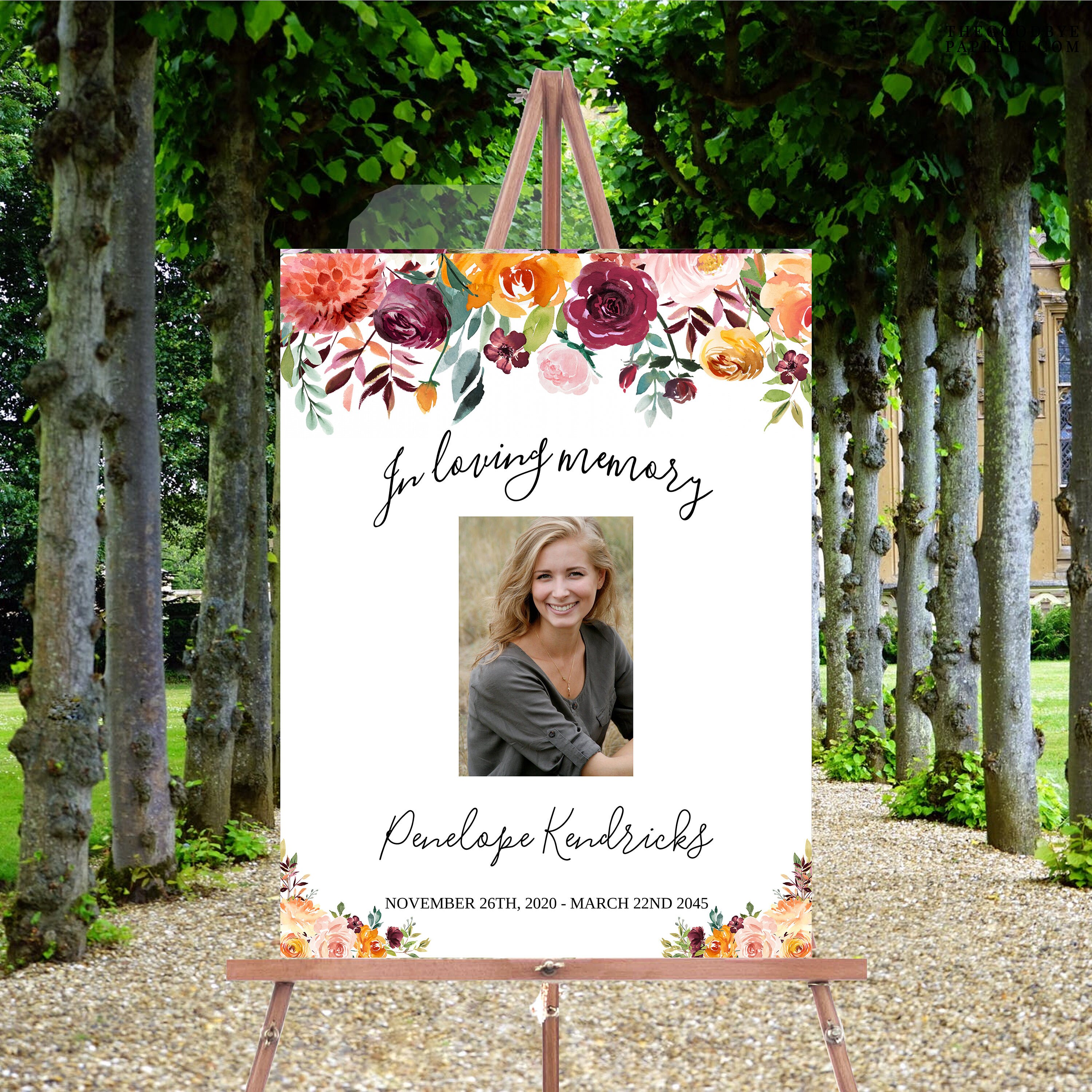 Celebration Of Life Decorations Memorial Service Ideas Etsy