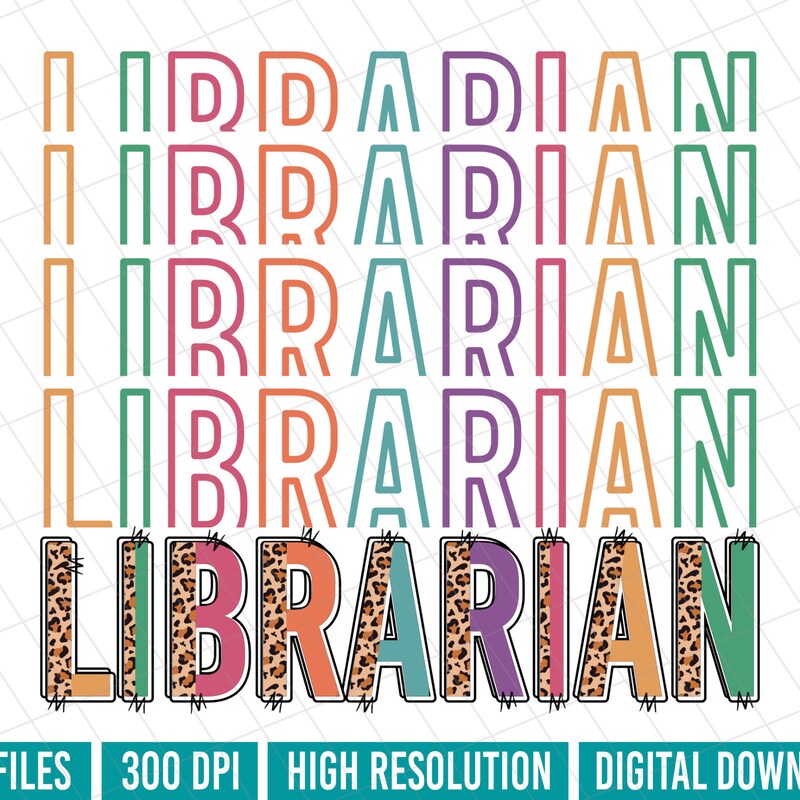 Librarian - Etsy