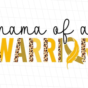 Mama of a Warrior Childhood Cancer PNG, Pediatric Cancer Half Leopard PNG, Cheetah childhood cancer Sublimation, Child Cancer Shirt PNG