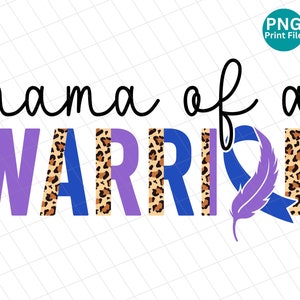 Mama of a warrior Rheumatoid Arthritis PNG, Rheumatoid Arthritis Warrior Leopard PNG, Rheumatoid Arthritis Survivor Cheetah Sublimation