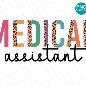 Medical Assistant leopard PNG, leopard Medical Sublimation Design, Medical Design, Medical Assistant  PNG Digital Download, PNG Print File