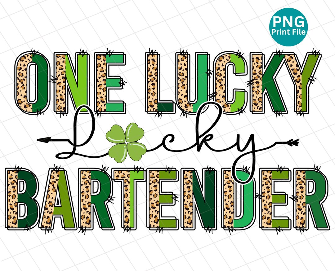 st pattys day bartender shirts