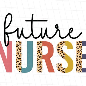 Future nurse Png Image, Future Nurse Half Leopard Png, Half Cheetah Future Nurse Png, Leopard Nurse Shirt Png, Leopard Nurse Sublimation