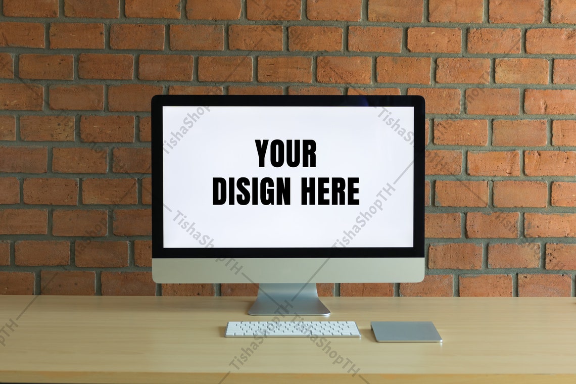 Download Mock-up schermo vuoto per iMac Web Design Mockups Download ...