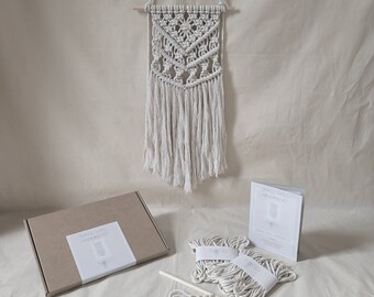 HARRIET Macrame Wall Hanging DIY KIT for Beginners Macrame - Etsy UK