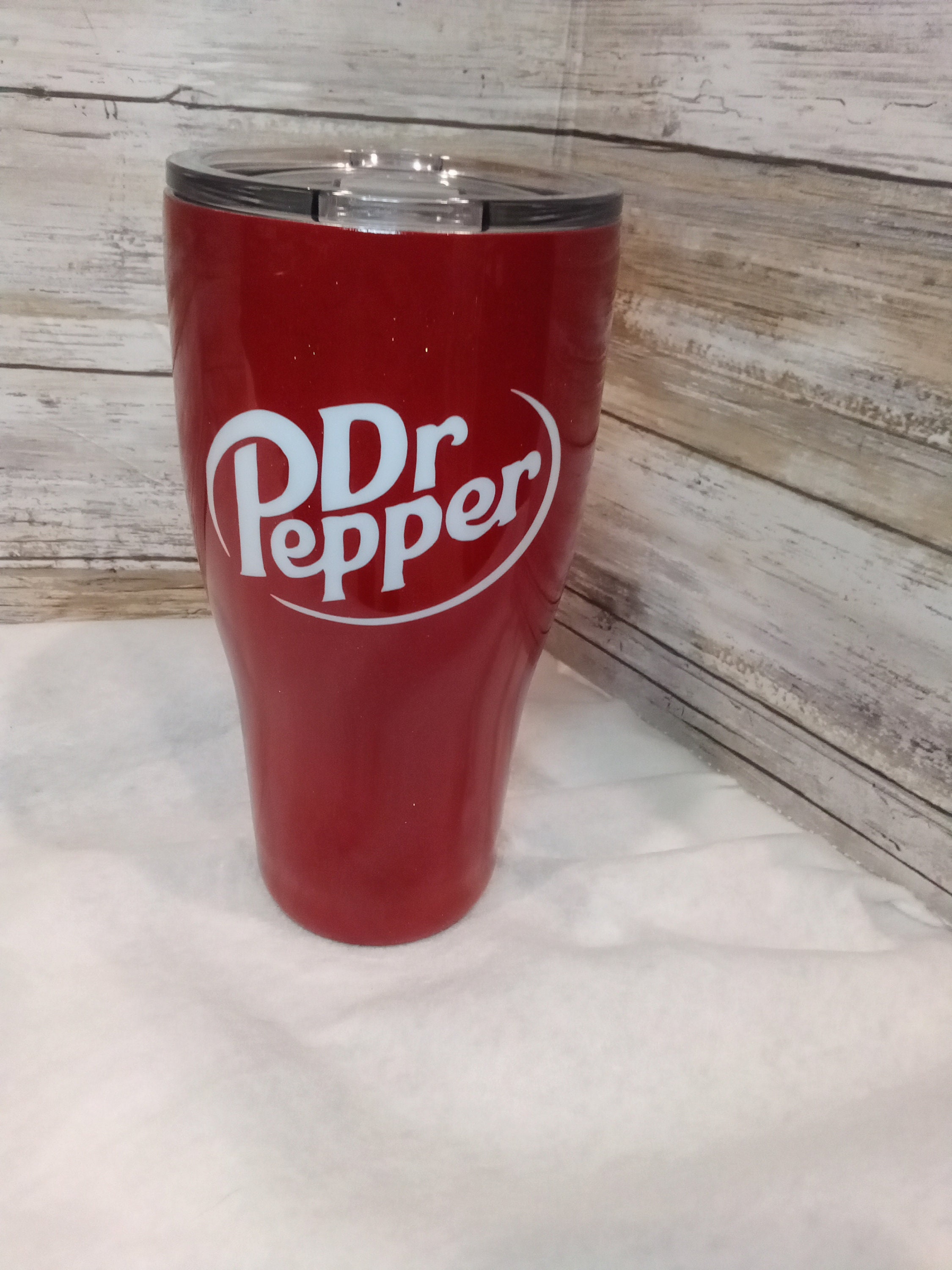 Dr. Pepper Tumbler, Dr. Pepper Cup, Custom Tumbler -  Israel