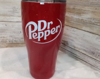 Dr. Pepper Tumbler, Dr. Pepper Cup, Custom Tumbler