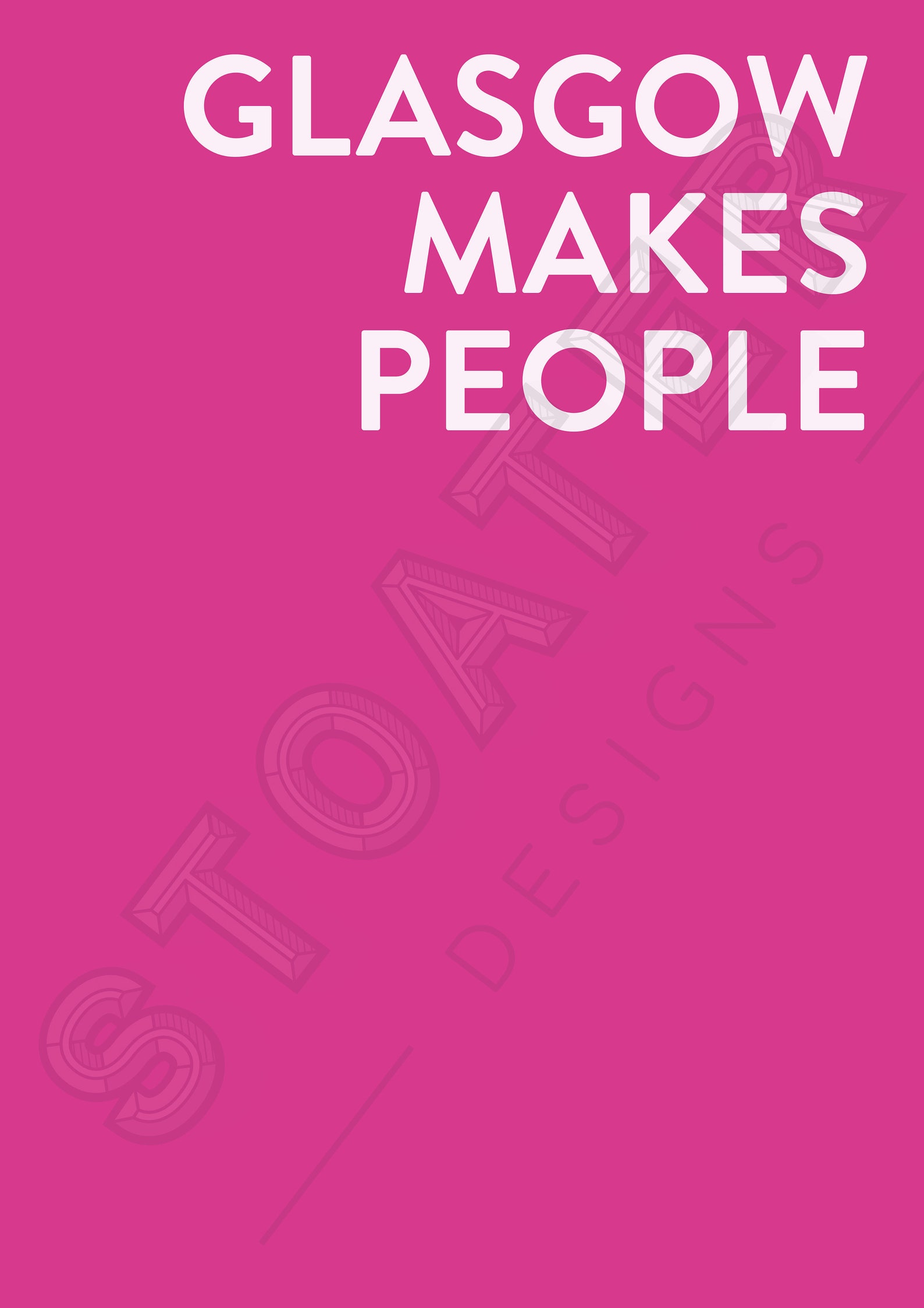 Glasgow Makes People PRINT Glasgow slang humour sizes A4 & Etsy