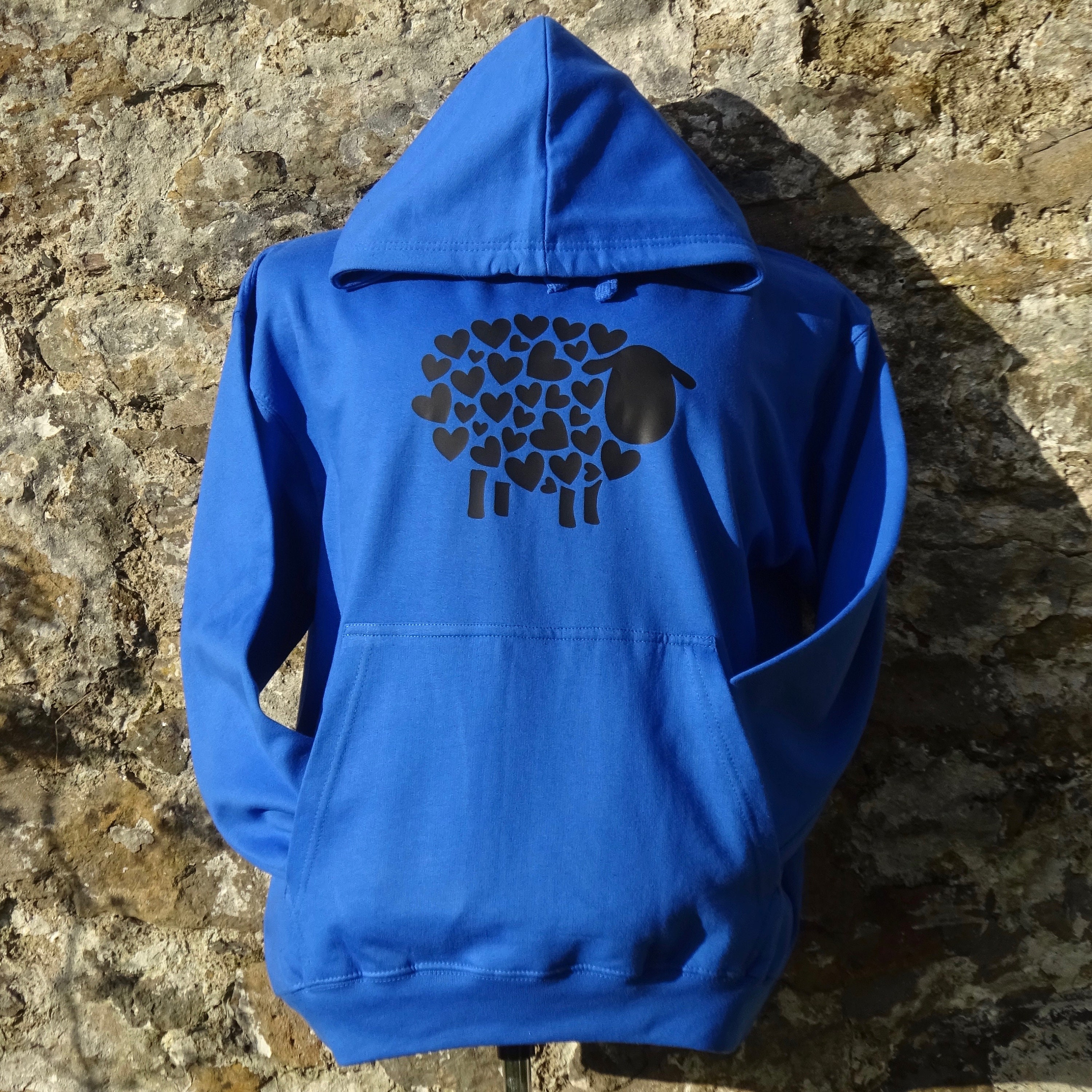 Schaf Hoodie Herz Kleidung Geschenk für einen Bauern Schaf Kleidung Schaf Geschenk Farm Girl