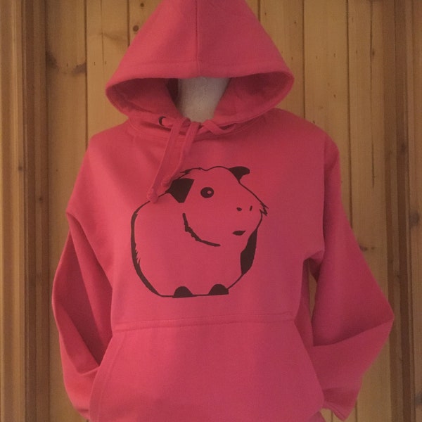 Guinea Pig - Hoodie - Piggie Clothing - Gift - Piggy Jumper - GP Gift - Cavie Girl - Boy Pet - Rodent Themed - Wheek