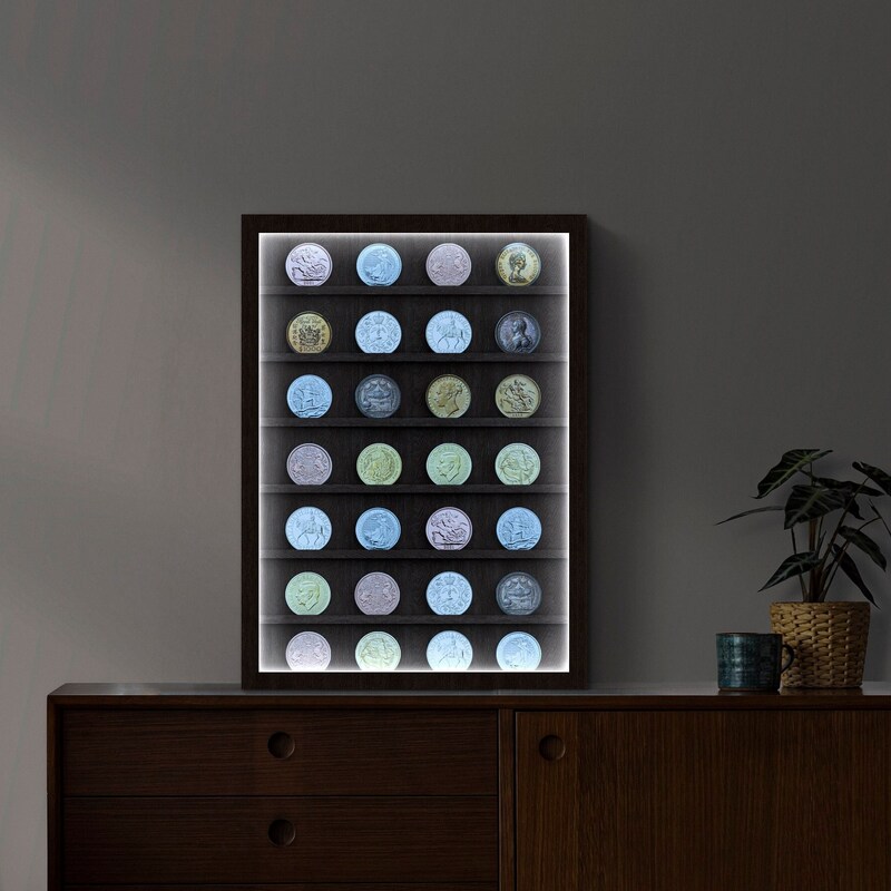 Adding Money Display Money Display Frame - Etsy