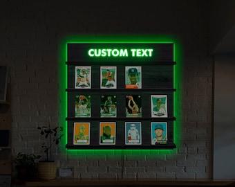 Sport card display,Sport card holder led,Sports card display shelves,Baseball card display shelf,Football card display,Sports card organizer