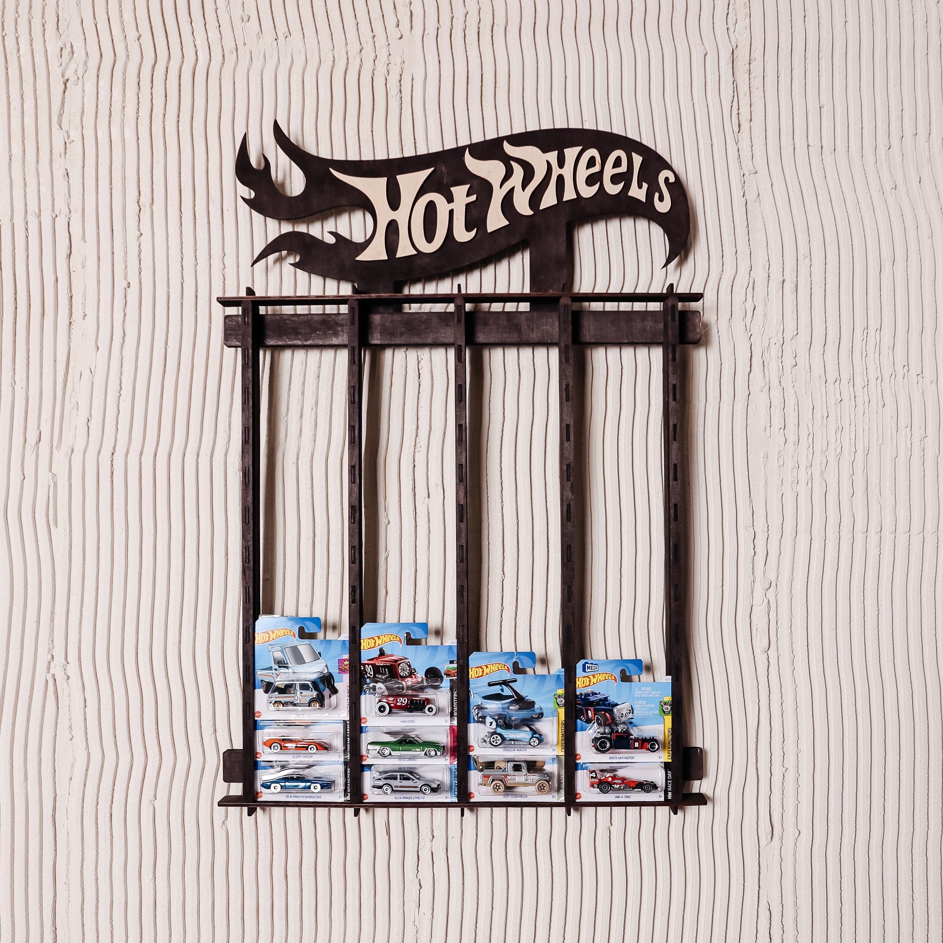 ホットウィール　hotwheels　ディスプレイ用　ハンガーフック ホットウィール ハンガー 7台掛 10本セット hotwheel