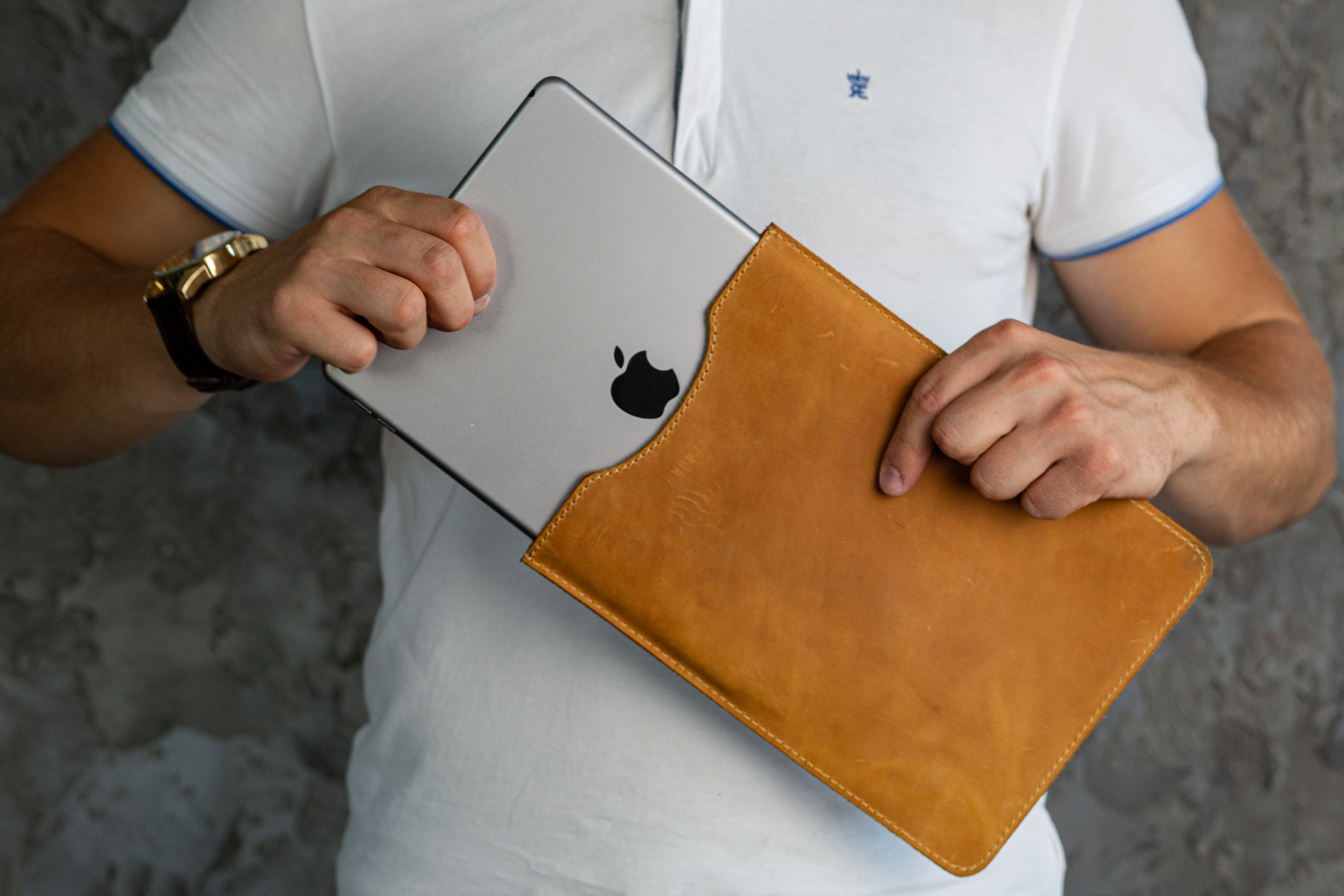 Leather iPad Case Leather iPad Sleeve Tablet Sleeve Case Etsy