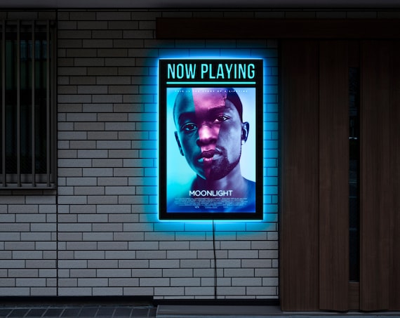 Movie poster frame, Now playing wall mount, Movie Poster Led Box, Movie Poster Light Box, Movie Poster Frames, Movie poster neon box