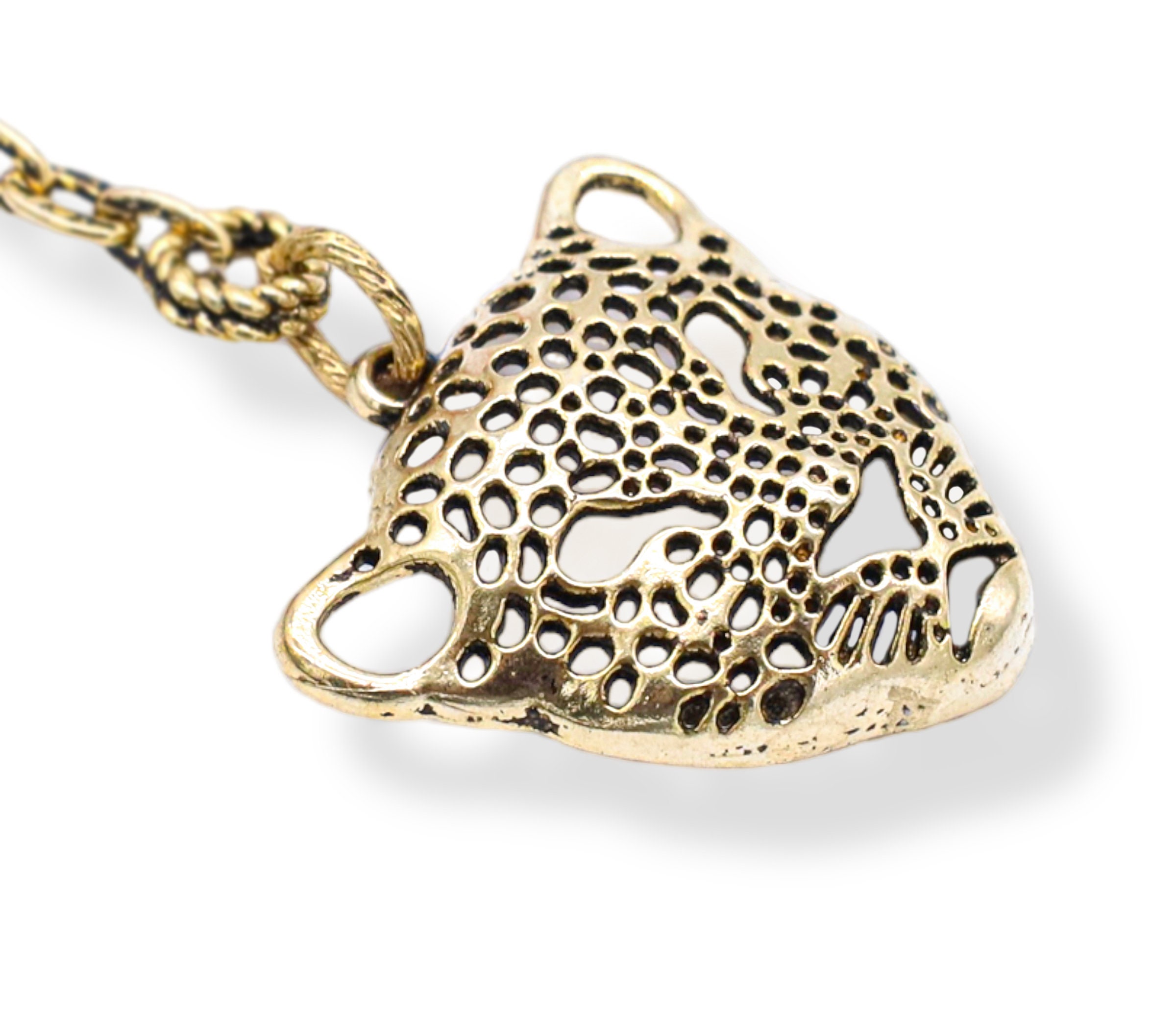 Pars Gold Plated Brass Chain Necklace For Women Heart Necklace Etsy