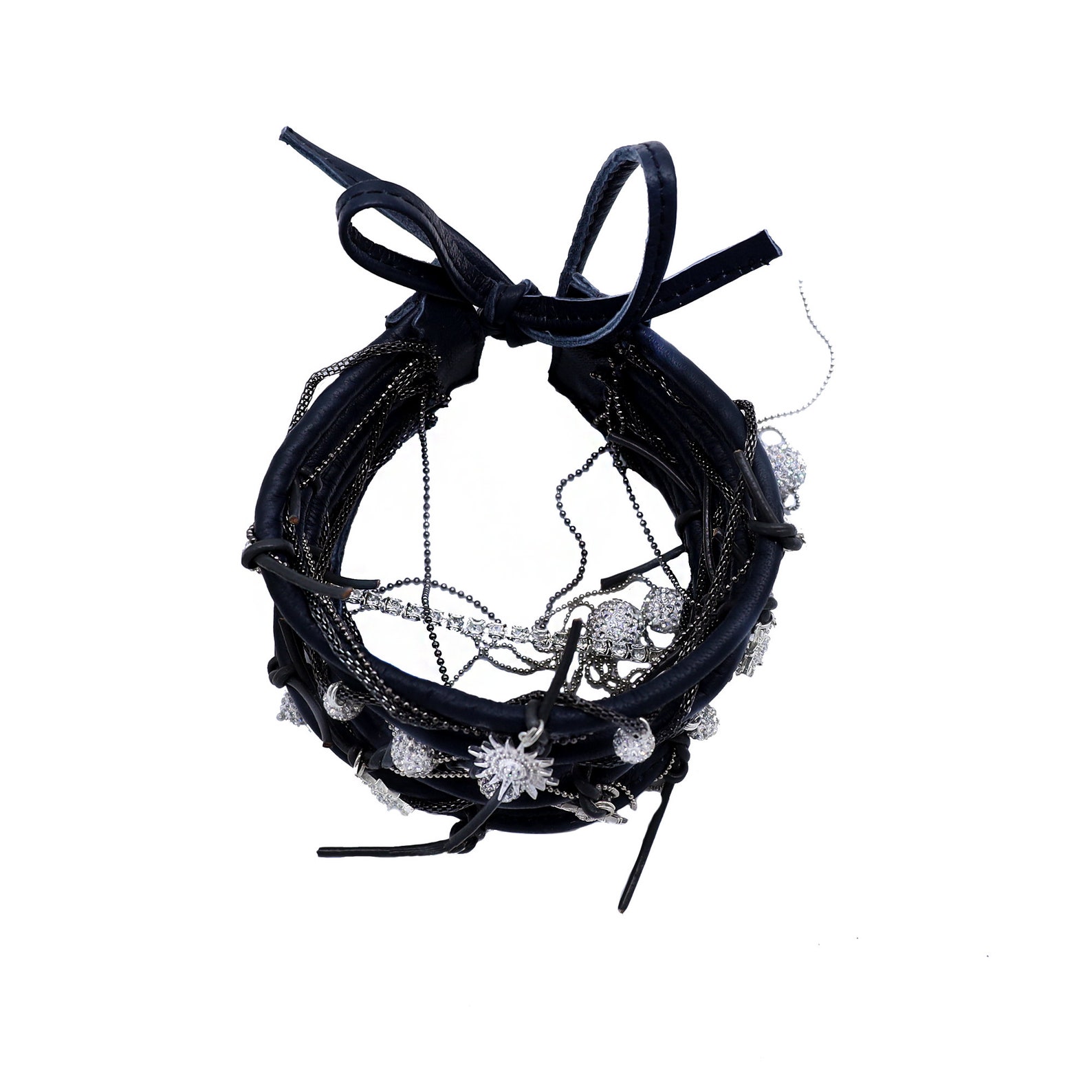 Bestie Leather Choker Black