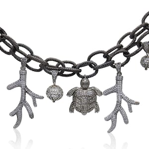 Silver Charm Bracelet, Silver Chain Bracelet, Crystal Bracelet, Paperclip Chain Bracelet, Bracelets for Women, Handmade Jewelry,Gift for Her