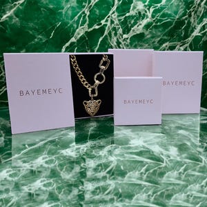 Gold Filled Angel Pendant Necklace, Angel Wings Necklace, Paperclip Chain Necklace, Handmade Jewelry image 13