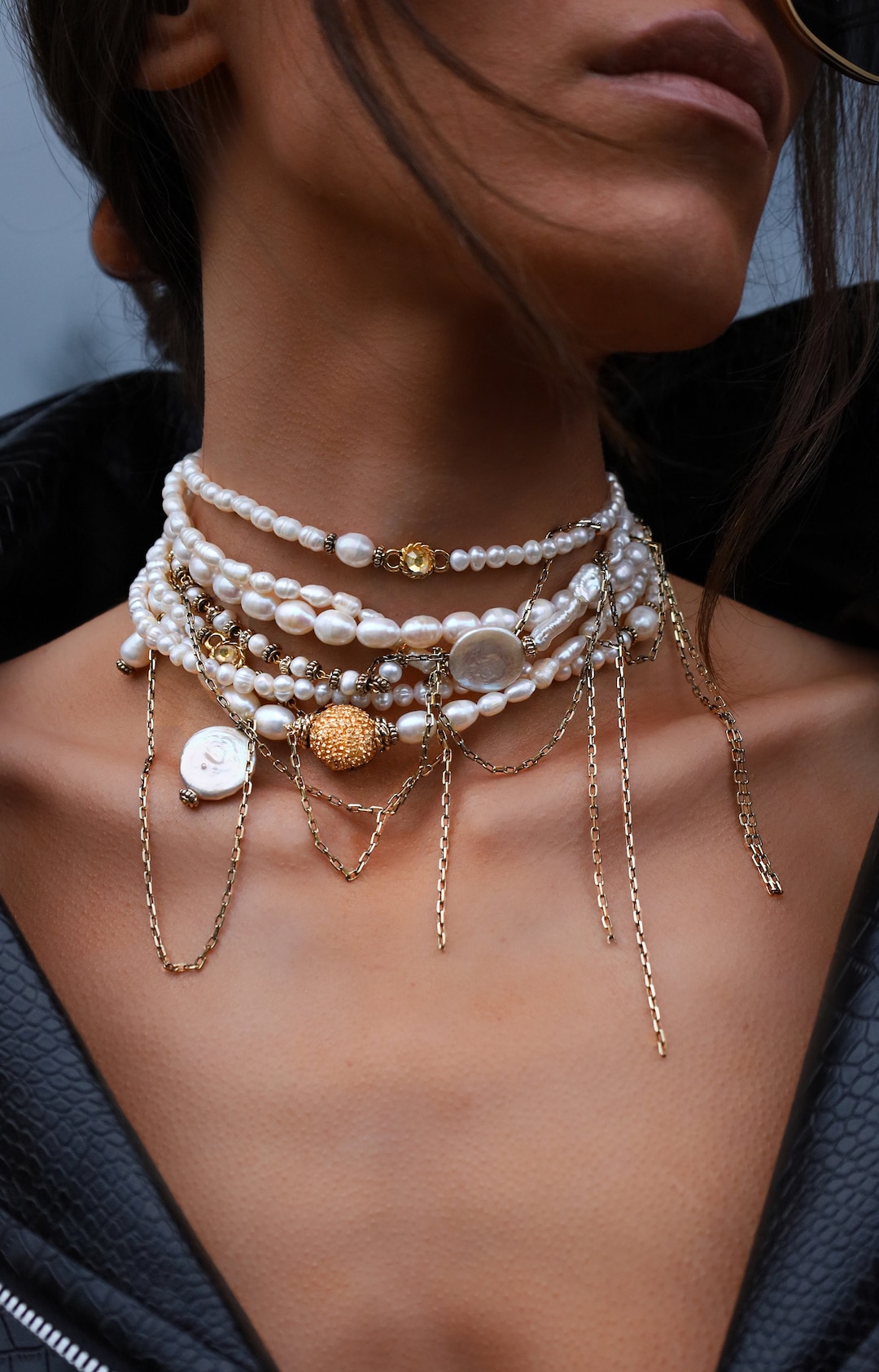 Baroque Chain Necklace main image 0
