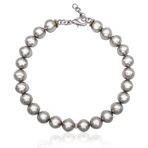 Pearl Choker Necklace, Pearl Beaded Necklace, Pearl Statement Necklace, Gemstone Necklace, Necklaces for Women, Handmade Jewelry, Mom Gift