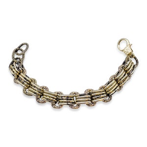 Gold Link Chain Bracelet, Gold Filled Bracelet, Adjustable Bracelet, Bracelets for Women, Fine Jewelry, Handmade Jewelry, Gift for Her