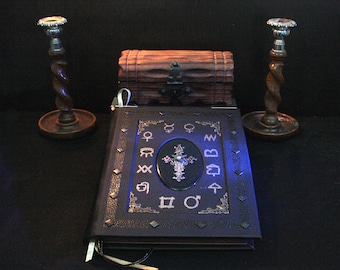 Personalized Book of Shadows spell book journal