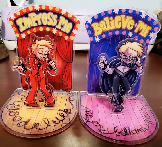 Run Dry + Cryptozoology Soul Punk Acrylic Standees
