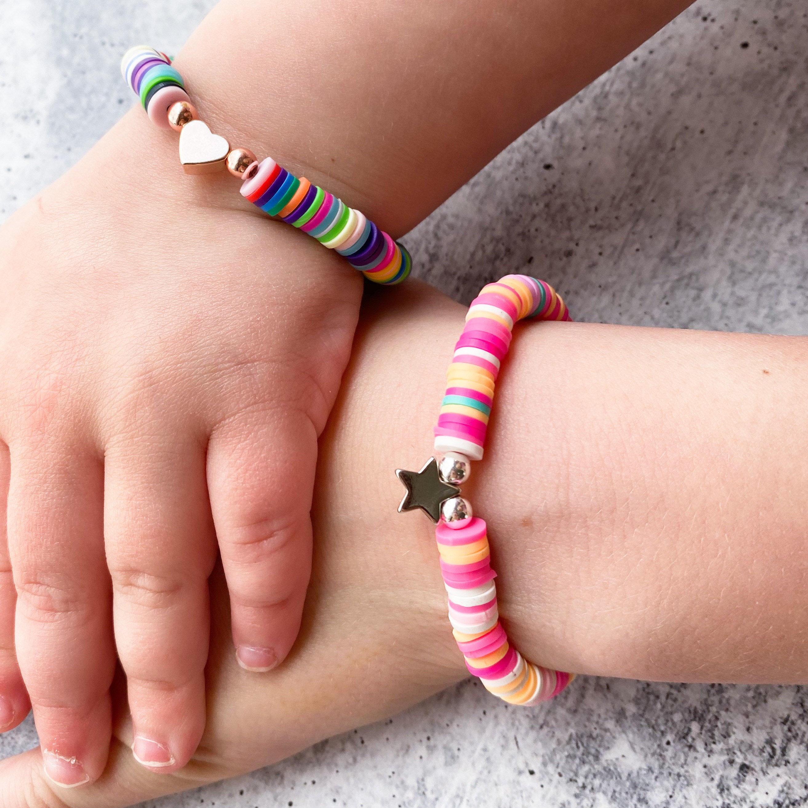 Custom Kid Bracelet // Kids Bracelet // Initial Charm Bracelet | Etsy