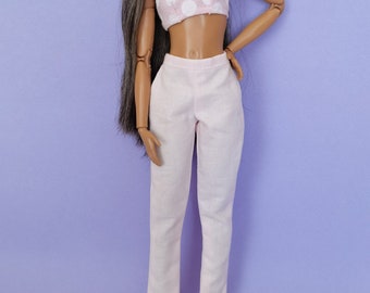 PDF Sewing Pattern Underwear Bikinis, Bra, Pants, Bust for Made to Move Barbie  Original Fashion Dolls 