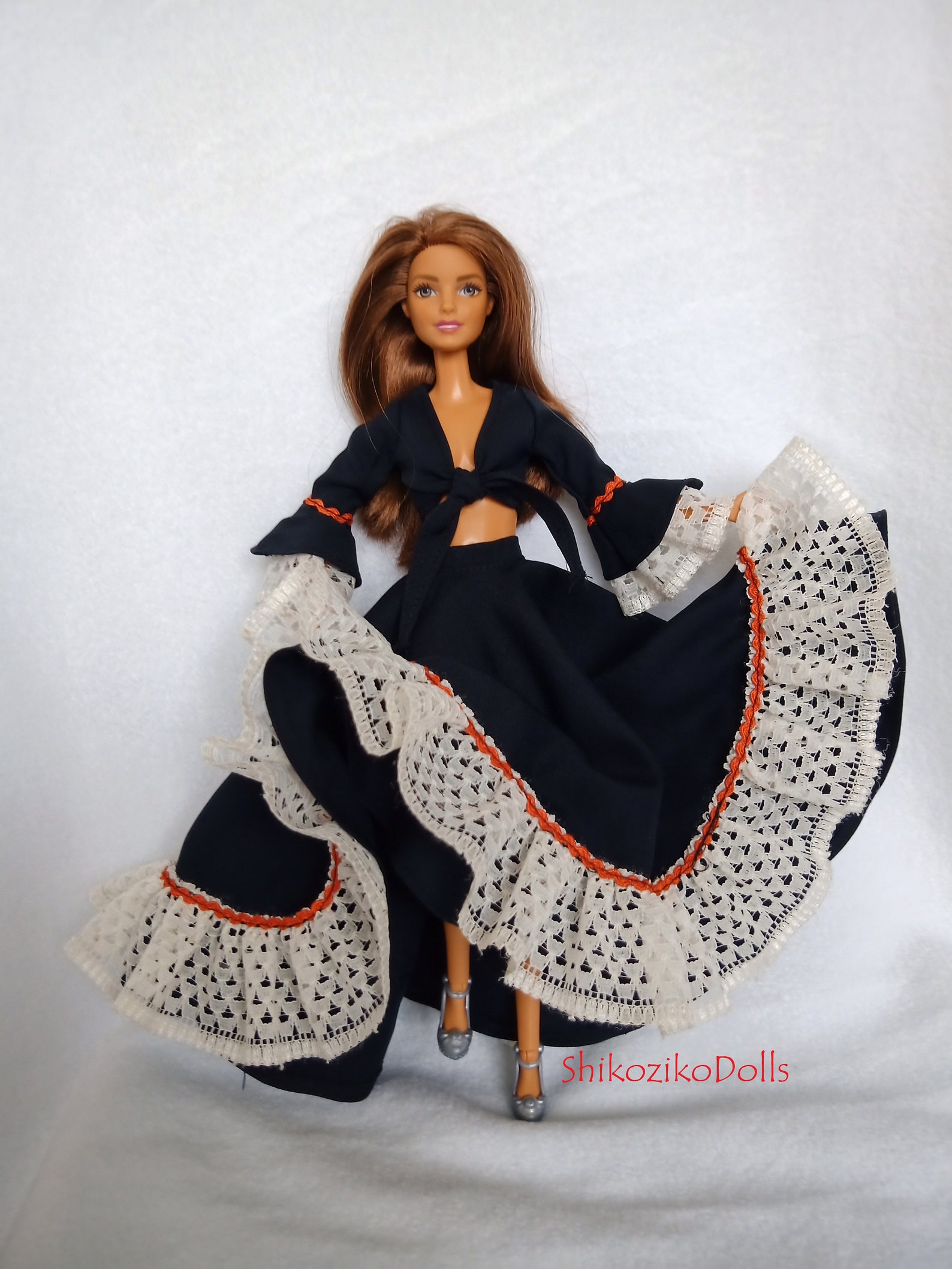 PDF Sewing Pattern Gypsy Costume for Made to Move Barbie Original