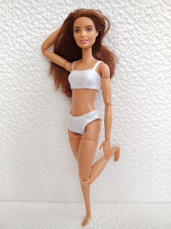 PDF Sewing Pattern Underwear Bikinis, Bra, Pants, Bust for Made to Move  Barbie Original Fashion Dolls -  UK