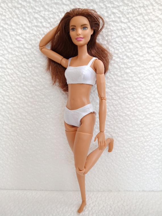 PDF Sewing Pattern Underwear Bikinis, Bra, Pants, Bust for Made to Move Barbie  Original Fashion Dolls 